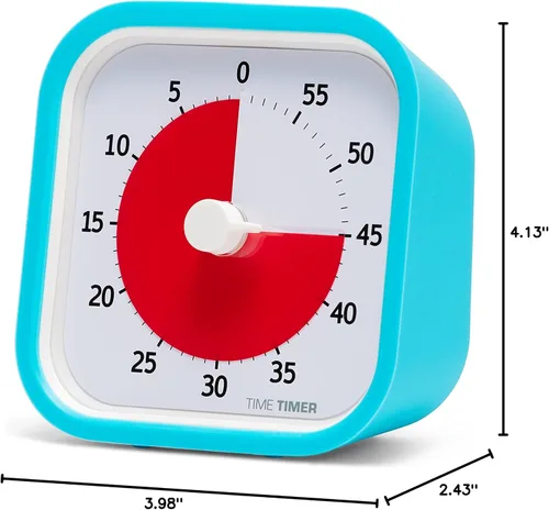 Miniatura 8 de TIME TIMER 60 Minute MOD Edición para Educación — Temporizador visual con software de escritorio para aprendizaje en el aula de niños, reloj