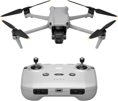 Miniatura 9 de Combo DJI Air 3 Fly More con DJI RC 2, dron con cámara 4K, cámaras principales duales, 3 baterías para tiempo de vuelo extendido, foto de 48MP