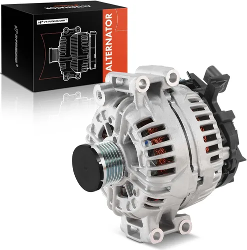A-Premium Alternador compatible con BMW 323i 2006-2007 2.5L, 325i 325xi 2006 3.0L, 550i 650i 750i 750Li 2006 4.8L, Z4 2006-2008 3.0L, 12V 155A CW