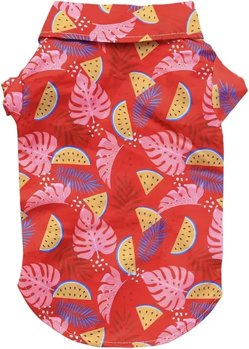 Miniatura 11 de Tangpan suéter con cuello de tortuga para perros, L, Rojo