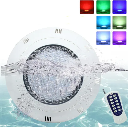 Miniatura 2 de Luz de piscina de 12 V 36 W subacuática con cambio de color LED RGB con luz LED sumergible remota impermeable LED luz de piscina enterrada