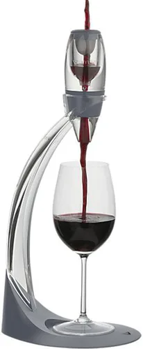 Miniatura 7 de Vinturi Aireador de Vino Deluxe Essential Vertedor de Vino Tinto y Juego de Soporte de Torre Decantador Airea Fácil y Convenientemente el Vino por