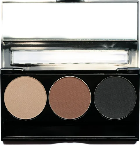 Miniatura 43 de Sombra de ojos en polvo prensado mate, pigmento profundo, brillo de lujo, sombras de ojos negras, sin talco ni parabenos, vegano, sin pruebas