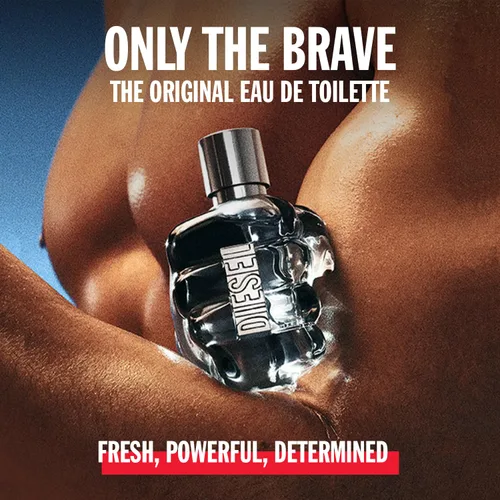 Miniatura 4 de DIESEL Only The Brave, Eau de Toilette & Fragrance Gift Set for Men, Fougere Scent With Notes of Lemon, Rosemary & Ambery Wood