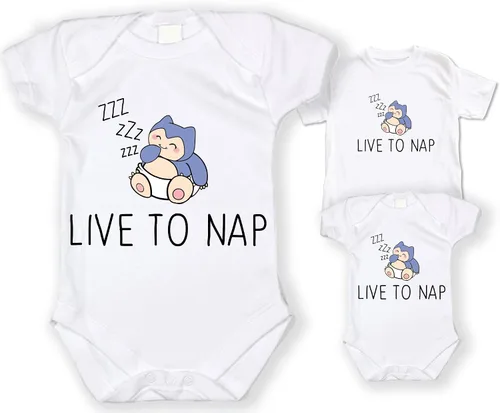Miniatura 2 de Dittoxpression Body unisex para bebé Live to Nap