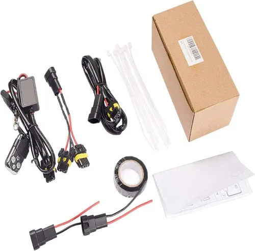 Miniatura 8 de Kit de arnés de cableado con control remoto inalámbrico para barra de luz LED de 12 V, soporta 1/2 cables, 4 modos