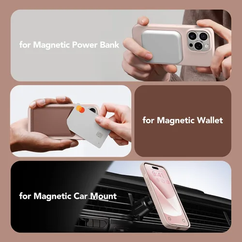 Miniatura 885 de GONEZ Funda de silicona para iPhone 15 Pro Max, compatible con Magsafe, protector de cámara + protector de pantalla, forro de microfibra suave