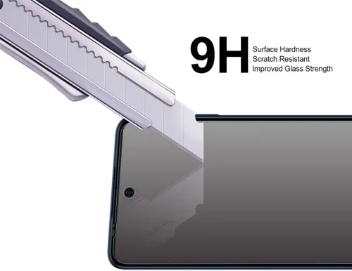 Miniatura 4 de Supershieldz Paquete de 2 protectores de pantalla antiespía diseñado para Motorola Edge (2021) / Motorola Edge 5G UW, vidrio templado, antiarañazos