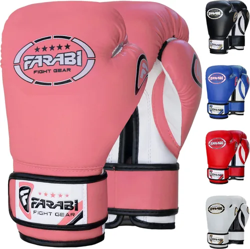 Miniatura 13 de Farabi Sports Guantes de boxeo para niños de 4, 6, 8 onzas, guantes de boxeo para niños, guantes de boxeo juveniles, guantes de boxeo para niños
