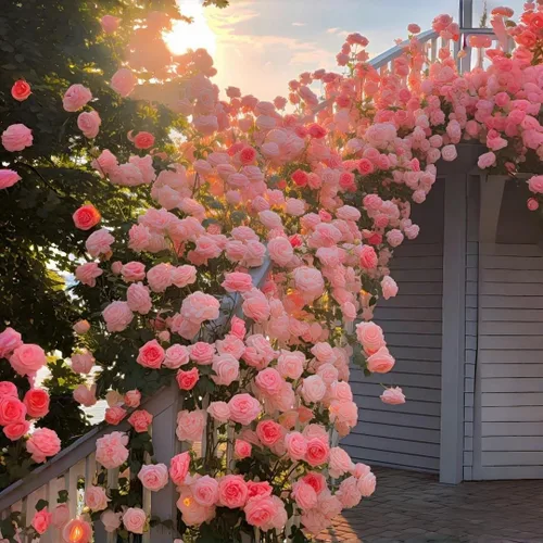 160 semillas de rosas trepadoras para plantar, paquete de semillas de jardín de flores florecientes fragantes, reliquia sin OMG para jardín al aire