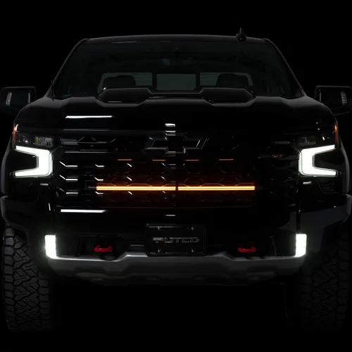 Miniatura 2 de Putco Virtual Blade DRL LED Parrilla Luces, Barra de Luz LED de 37" Sin Control Remoto - Ajuste Universal - Programable
