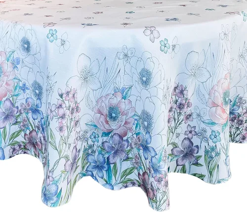 Miniatura 8 de Newbridge Garden Breeze - Servilletas cuadradas de tela, juego de 8 servilletas de tela fáciles de cuidar y resistentes a las manchas para cenar