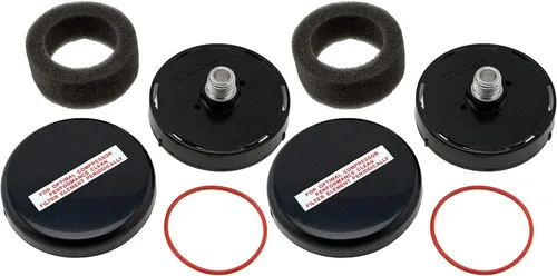 Miniatura 9 de Vixen Horns Compresores de aire dobles a bordo de alta resistencia de 200 PSI. Reemplazo universal para bocina de tren de camión, suspensión, viaje