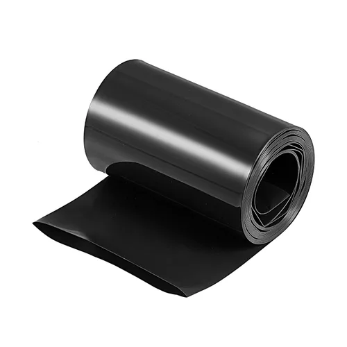Miniatura 46 de MECCANIXITY Envoltura de Batería de PVC Termorretráctil de 127 mm de Diámetro 200 mm Plana 10 Pies (3 metros) Negra con Buena Aislación para Paquete