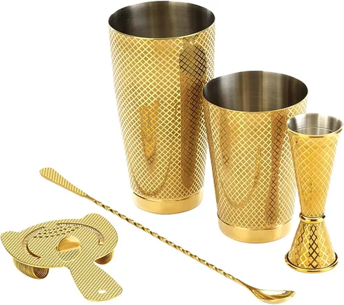 Barfly Diamond Lattice Etch Basics Kit, bañado en oro Dorado