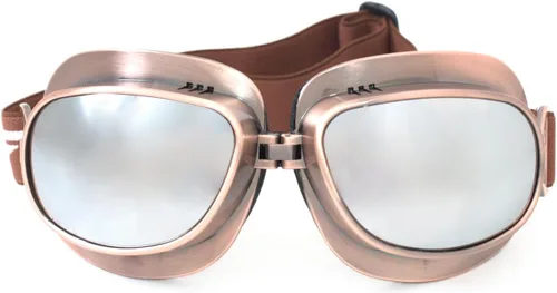 Gafas CRG Sports estilo clásico de piloto de aviación para motocicleta crucero, tipo scooter T04 T04ST