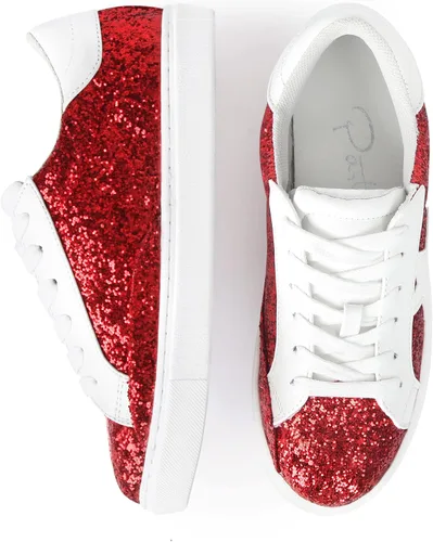 Miniatura 5 de PARTY Zapatos deportivos de moda para mujer, con cordones, cómodos, acolchados, para caminar