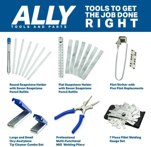 Miniatura 5 de Ally Tools - 12 piezas de repuesto de pedernal triples compatibles con todos los golpes de pedernal triple, pedernales de larga duración