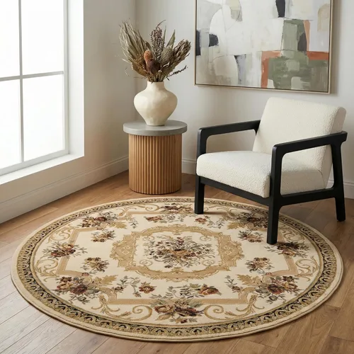 Miniatura 21 de Unique Loom Versailles Collection - Alfombra tradicional clásica con motivo floral, colección Versailles