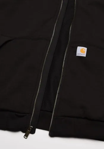Miniatura 5 de Carhartt Rain Defender - Sudadera con cremallera completa con forro térmico y ajuste holgado para hombre, Latón