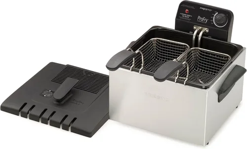 Miniatura 4 de Presto 05466 freidora de inmersión de acero inoxidable de doble cesta Pro Fry