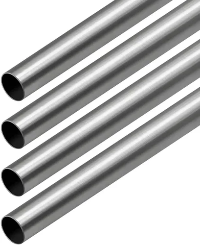 Tubo de acero inoxidable 304 de 1" DE (diámetro exterior) de 6" de longitud, tubo soldable de 3/50" de grosor de pared, tubo recto redondo de metal