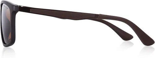 Miniatura 3 de Gafas de sol polarizadas para hombre de OLIEYE con marco de metal y lentes HD