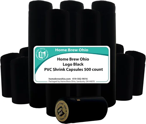 Miniatura 2 de Home Brew Ohio PVC negro con logotipo Home Brew Ohio negro sobre oro Top-500