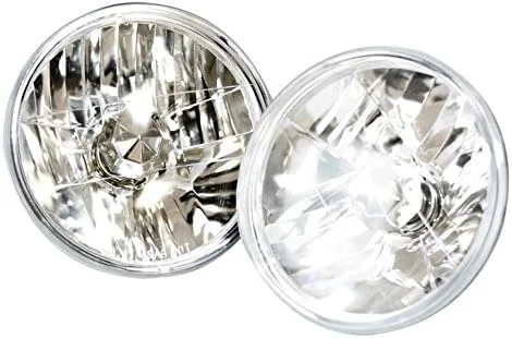 Miniatura 4 de AVEC 150001 Crystal Series Clear/Chrome Sealed Beam Luz de conversión de faros delanteros (4 x 6 pulgadas)