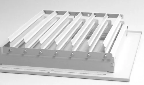Miniatura 3 de HVAC Premium Difusor de suministro de acero de cara estampada plana de 10.0 in de ancho x 6.0 in de alto - Tapa del conducto de ventilación