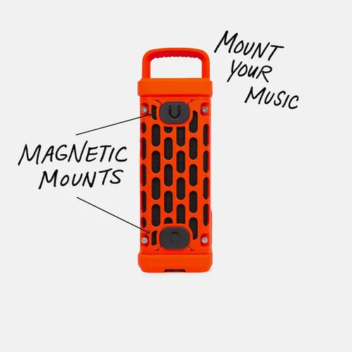 Miniatura 4 de Turtlebox Ranger: ¡Alto! Altavoz Bluetooth 5.4 portátil para exteriores Resistente, impermeable, ultraportátil Reproduce hasta 105db, graves