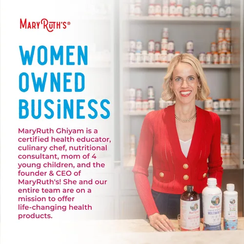 Miniatura 9 de MaryRuth's Multivitamínico para mujeres mayores de 40 años Sin azúcar Vitaminas veganas para mujer Apoyo inmunológico Multivitamínico diario