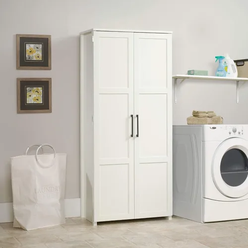 Miniatura 4 de Sauder HomePlus Armario de almacenamiento/despensa, acabado blanco