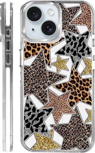 Miniatura 70 de Funda para iPhone 13/14 [compatible con Magsafe], funda magnética transparente de silicona a prueba de golpes con patrón de versículos de la Biblia