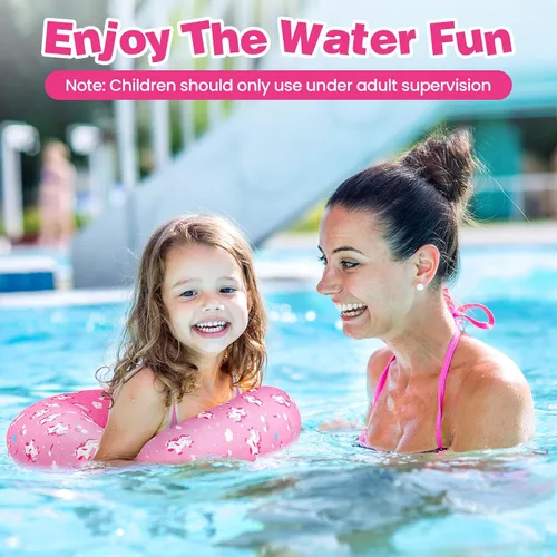 Miniatura 3 de Chaleco de natación para niños pequeños, chaqueta flotante para niños y niñas de 3 a 6 años (29 a 55 libras), chalecos de entrenamiento de natación