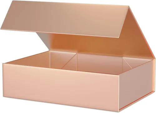 ROSTELACK Cajas de regalo de 11.9" x 8.5" x 3.3" con tapa de cierre magnético caja para regalos, caja de regalo de dama de honor, bonita caja, cajas