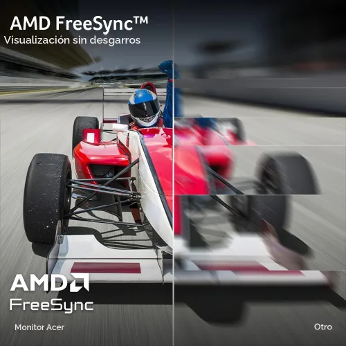 Miniatura 3 de Acer Nitro - Monitor para juegos IPS QHD 2560 x 1440 de 27 pulgadas AMD FreeSync Actualización de hasta 180 Hz Hasta 0.5 ms DCI-P3 95%