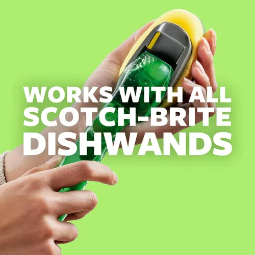 Miniatura 3 de Scotch-Brite Recambios de vajilla de alta resistencia, se adapta a todos los utensilios de cocina de Scotch-Brite y mantiene tus manos fuera
