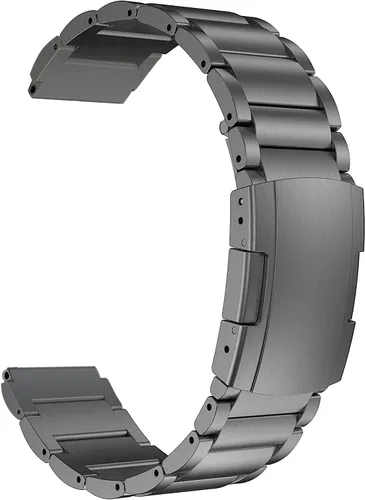 Miniatura 8 de Correa de titanio, pulsera de eslabones de metal ligera de 0.866 pulgadas, compatible con Samsung Galaxy Watch 3 de 1.772 pulgadas/1.811 pulgadas