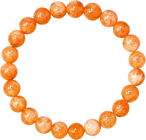 Miniatura 615 de Amazing Gemstone Pulsera de cristal para mujeres y hombres, pulsera de cristal curativo de protección, pulsera elástica con cuentas de piedras