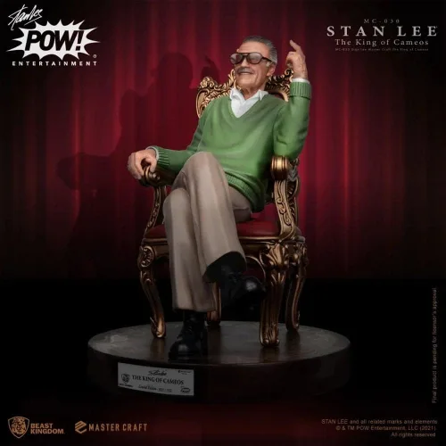 Miniatura 2 de Beast Kingdom Stan Lee: El Rey de Cameos MC-030 Master Craft Estatua, Multicolor