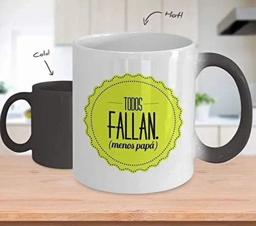 Miniatura 2 de Regalo para Papa Taza de Cafe Padre Vaso, taza café divertidas, tazas personalizadas, taza de café inspiradoras, taza con mensajes positivos.