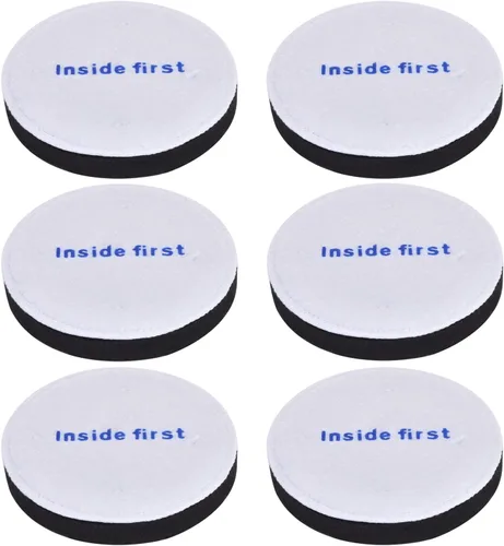 Paquete de 6 filtros de espuma Powerspeed E0202 para Eureka NEU182A, NEU181, NEU182B, NEU188A, NEU192A, NEU180, NEU182, NEU180C, NEU186, NEU188,
