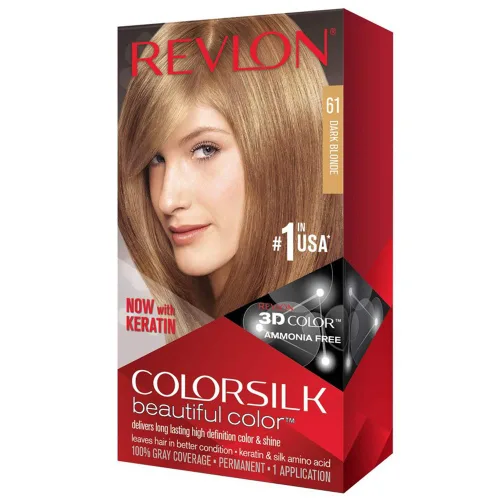 Miniatura 21 de Revlon Colorsilk - Tinte para el cabello, rubio ceniza oscuro, paquete de 3 unidades 60 rubio ceniza oscuro