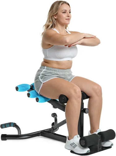 Miniatura 12 de MERACH Deep Squat Machine for Women, Adjustable Glutes Trainer Machine, Core & Leg Exercise, Push Up Board Workout Equipment at Home Gym