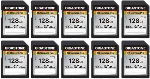 Miniatura 12 de Recuperación de datos de 5 años: tarjeta SD GIGASTONE de 256 GB, cámara 4K Pro, tarjeta de memoria A1 V30 SDXC 4K UHD Video compatible con cámara