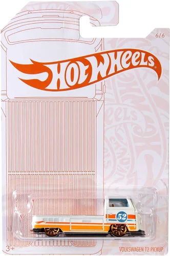 Miniatura 4 de Hot Wheels 2020 Pearl and Chrome 6/6 - Volkswagen T2 Pickup (blanco)