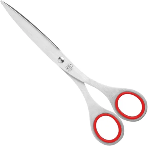 Miniatura 11 de ALLEX Tijeras japonesas de oficina de 7.8 pulgadas – Tijeras multiusos extra grandes para escritorio, hogar y uso escolar, diseño de acero 7.8" (Xl)
