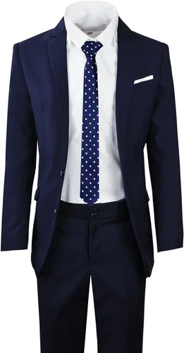 Miniatura 4 de Black n Bianco Signature - Traje completo para niño, ajustado
