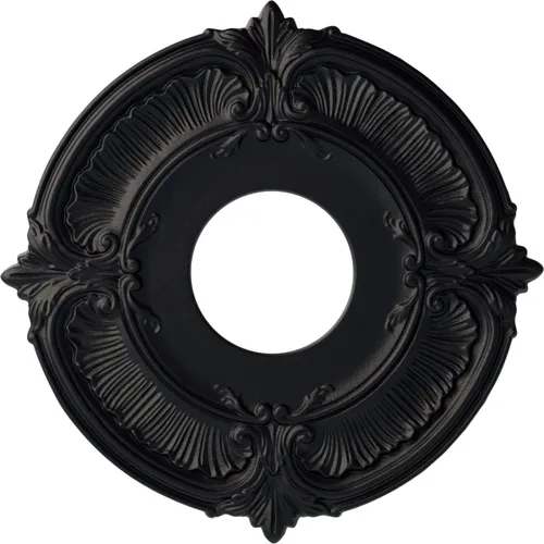 Miniatura 65 de Ekena Millwork CM12ATCGS Medallón de Techo Attica (Se Adapta a Doseles de hasta 3 1/2"), Pátina Verde Cobre Pintada a Mano